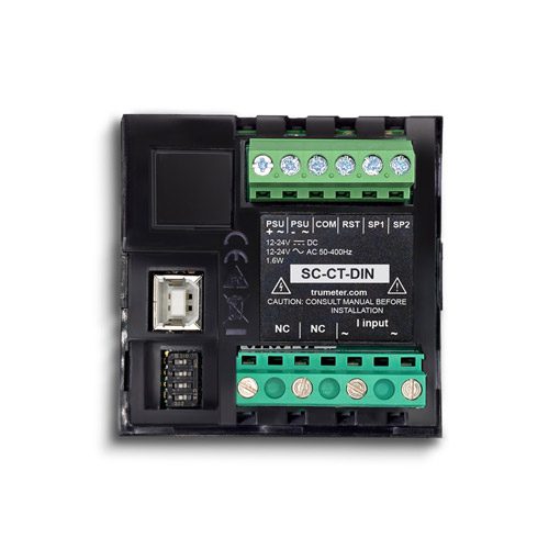 SC-CT-DIN-02 CT Signal Conditioner Front Face On