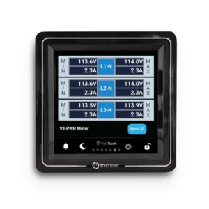 Vista Touch Power Meter Gauge 6